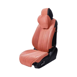 Fundas Universales para Asientos de <span class=keywords><strong>Coche</strong></span> de Algodón, Estilo Deportivo, Protectoras, con Diseño Transpirable de Láser, Tipo Frontal, Material de PU - Product Image 2