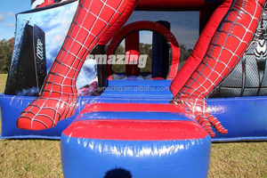 PVC 0.55Mm Giá Rẻ <span class=keywords><strong>Bouncy</strong></span> Castles Để Mua Trẻ Em Inflable Castillo Thương <span class=keywords><strong>Spiderman</strong></span> <span class=keywords><strong>Bouncy</strong></span> Castle <span class=keywords><strong>Inflatable</strong></span> - Product Image 5