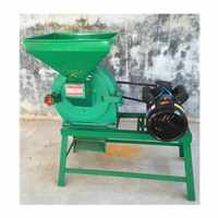 Fraiseuse automatique de maïs diesel Petit moulin à maïs agricole-Moulin a Mais 220V pour la fabrication de granulés