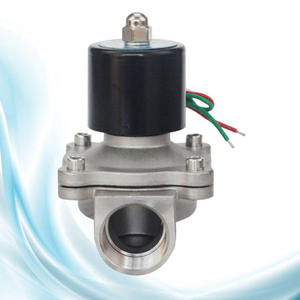 Válvula Solenoide de Bola de Acero Inoxidable DN40 de 2 Vías y 24V Normalmente Cerrada OEM para Agua - Product Image 3