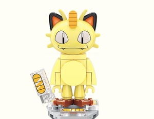 Keeppley Pokemen Building Blocks Treasure Dream Mini <span class=keywords><strong>Pikachu</strong></span> 400 pièces, échelle 1:8, jouet en plastique DIY, cadeau - Product Image 6