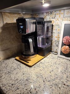 เครื่องผสมอาหารไม้ไผ่แบบเลื่อนได้เครื่องชงกาแฟของคุณและเครื่องใช้หนักในครัวที่มีล้อ - Product Image 3