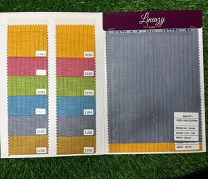 Échantillons de tissu en mélange de coton et de lyocell de la collection Legacy, couleurs assorties, matériau antistatique pour les créateurs de mode et les fabricants de vêtements - Product Image 1