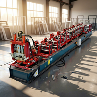 Fournisseur professionnel de machines de formage à froid automatiques pour profilés en C et poutres en C/Z, à grande vitesse et à largeur réglable