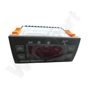 Negro controlador de temperatura electrónica pantalla Led EL-961 digital Mini termostato en condensador para habitación fría
