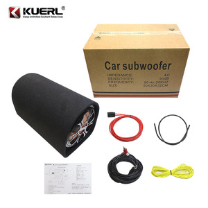 ซับวูฟเฟอร์ติดรถยนต์ KUERL ขนาด 10 นิ้ว 4 โอห์ม 91dB 50Hz-20kHz แบบท่อ ระบบเสียงแอคทีฟ - Product Image 1