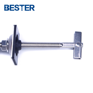 INOX ราวแขวนพลังงานแสงอาทิตย์ M10พร้อมคลิปปรับได้ทำจากเหล็กกล้าคาร์บอนสแตนเลสสตีล - Product Image 5