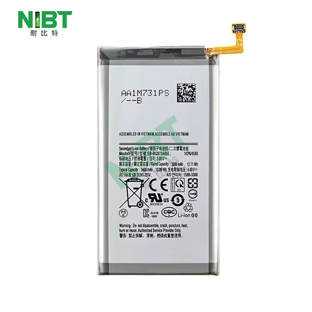 NIBT Wholesale Durable EB-BG973ABU 3.85v 3300mAh 12.71Wh Rechargeable Li-ion Battery for samsung galaxy S10/S10X