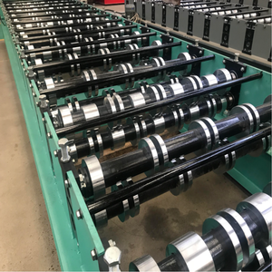 เครื่องขึ้นรูปประตูม้วนแบบออ<span class=keywords><strong>ส</strong></span>เตรเลีย พร้อมระบบ PLC ผลิตภาพสูง ม่านโลหะ ไฮดรอลิก ยี่ห้อ PRO รา<span class=keywords><strong>ค</strong></span>าประหยัด - Product Image 1