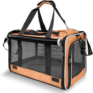 Échantillon gratuit : Caisse de transport pliable souple à 4 portes pour chat, chien et autres petits animaux - Product Image 1