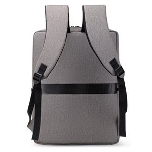 Nouveau design, vente en gros, sacs d'école antivol personnalisés, imperméables, légers, sac à dos pour ordinateur portable de 15,6 pouces, pour les affaires et les loisirs, avec USB - Product Image 4