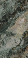 Dalle texturée en marbre turquoise 1200x2400x8.5mm Carreaux muraux en marbre émaillé poli à jet complet