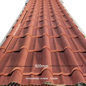 <span class=keywords><strong>Prix</strong></span> bon marché allongé tuile revêtue <span class=keywords><strong>de</strong></span> pierre 0.4mm tuiles métalliques revêtues <span class=keywords><strong>de</strong></span> pierre en Afrique du Sud - Product Image 2