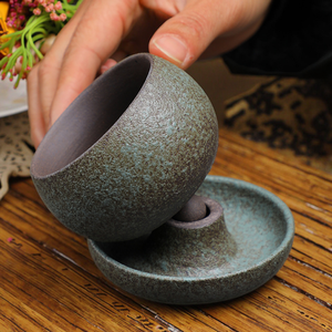 Ensemble tasse et soucoupe à café en céramique mate écologique réutilisable Kingze 150 ml pour cadeaux d'entreprise - Product Image 4