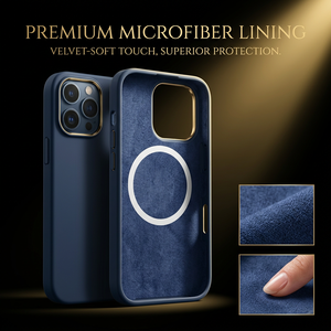 Coque de téléphone en silicone liquide compatible avec aimants puissants pour iPhone 17 16 15 <span class=keywords><strong>Pro</strong></span> Max, Housse de protection antichoc de luxe au toucher doux - Product Image 2