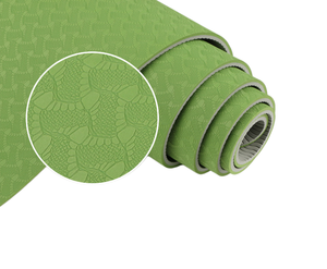 Tapetes de Yoga Antideslizantes de TPE de 8 mm, Personalizables con Logotipo, Gruesos, Amortiguadores de Impactos, para Ejercicio en Casa - Product Image 2
