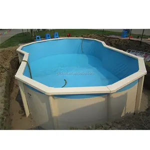 Low price portable swimming pool, steel swimming pool, galvanized steel wall pool intex pool sale