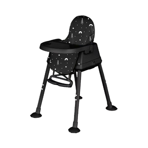Современный детский стульчик для кормления 4-в-1 на колесиках с функциями безопасности, возможностью крепления к взрослому, для детей от 6 месяцев до 3 лет, пластиковый, для кухни и больниц - Product Image 4