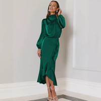 Robe à volants lâche vêtements d'hiver pour femmes robes décontractées femmes robes de cocktail d'été vêtements pour femmes élégant sexy