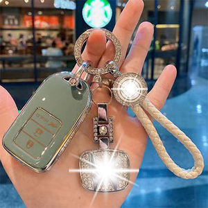 Échantillon gratuit 2021-2022 pour Honda CRV Civic Accord Gold TPU housse de clé de voiture 5 boutons support de télécommande coque de clé de voiture - Product Image 1