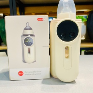 Nuevo Modelo 2025, Calentador de Leche Materna Portátil Personalizado, Calentador de Biberones para Viajes con Carga USB - Product Image 1