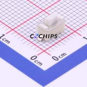 TS-1101S-B-B-B-W-A Tactile Switch SMD,6x3.5mm Switch Single Pole Single Throw Rectangle Button 1.68N Vertical Mount - Product Image 1