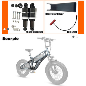 <span class=keywords><strong>Telaio</strong></span> FUCARE da 20" in Lega di Alluminio per Bici da Corsa Enduro E-Bike <span class=keywords><strong>Full</strong></span> Suspension Endurance - Product Image 2