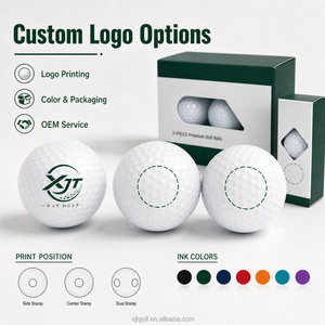 Balles de <span class=keywords><strong>golf</strong></span> XJT personnalisées avec logo, 3 couches en uréthane coulé, qualité professionnelle pour tournois, toucher doux, fournisseur en gros, usine OEM - Product Image 6