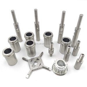 computer audio stainless steel plastic injection molded aluminum parts, CNC turning tool parts - Product Image 1