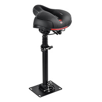 Sadel Lipat Skuter Listrik Dengan Peredam Kejut Kompatibel Dengan Ninebot F3 E3 E3 Pro Series