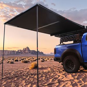 Tente Pare-Soleil avec Tissu Oxford <span class=keywords><strong>pour</strong></span> la Protection Solaire, Auvent de Voiture avec Cadre en Alliage d'Aluminium, Auvent de <span class=keywords><strong>Camping</strong></span> Extérieur - Product Image 6