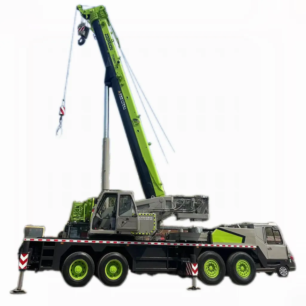 Original Zoomlion 80 tons telescopic boom truck crane Truck crane What you see what you get