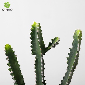Cactus Artificial de Plástico al por Mayor, Bonsái de Cactus Artificial Grande en Maceta para la Venta - Product Image 3