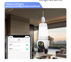 Tuya/390 mắt bóng đèn <span class=keywords><strong>camera</strong></span> đầy đủ 360 An ninh thông minh <span class=keywords><strong>wifi</strong></span> 1080p ngoài trời/trong nhà bóng đèn nhỏ Camara - Product Image 4