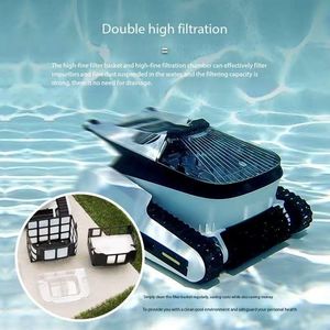 <span class=keywords><strong>Robot</strong></span> de nettoyage de <span class=keywords><strong>piscine</strong></span> automatique sans fil télécommande aspirateur mur d'escalade <span class=keywords><strong>robot</strong></span> de natation moteur de <span class=keywords><strong>piscine</strong></span> JinDe ZM9 - Product Image 5