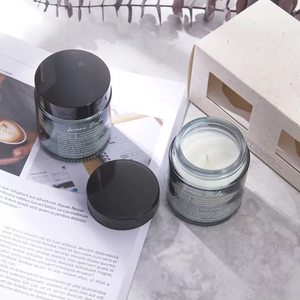 Vela perfumada de vidrio de aromaterapia hecha a mano de lujo, venta al por mayor, cera de parafina de plantas DIY para bares, festivales, para Pascua, Día del Padre - Product Image 5