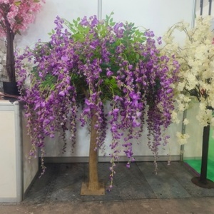 <span class=keywords><strong>Arbre</strong></span> artificiel en soie lilas <span class=keywords><strong>rose</strong></span> pour les décorations de mariage, la Saint-Valentin, Halloween, écologique, utilisation intérieure/extérieure - Product Image 2
