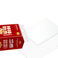 Serviettes faciales suspendues en forme de kaki, en boîte, humides et sèches, douces et respectueuses de la peau, pour l'hygiène personnelle et domestique