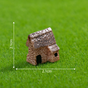 Miniatura de Casa de Pueblo de Resina para Jardín de Hadas, Manualidades para Bonsái, Terrario, Decoración de Escritorio, Jardín, Patio - Product Image 6
