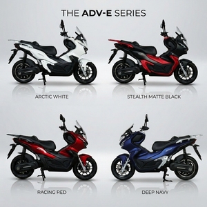 Moto électrique 72V 6000W, scooter ADV haute vitesse 120 km/h avec contrôleur Fardriver, frein à disque avant et arrière - Product Image 2
