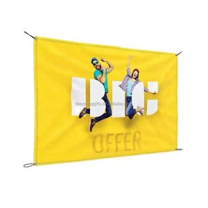 Bandera de evento personalizada para publicidad comercial para boda cubierta de mesa de cumpleaños con tienda o telón de fondo o cartel emergente - Product Image 1
