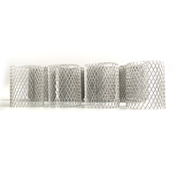 Bec de descente 4 ''10*20mm maille expansée Gouttière Garde crépine