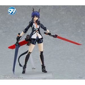 美しい女の子シリーズFigma 525 <span class=keywords><strong>Chen</strong></span>可動顔変更フィギュアアニメ収集可能モデル像ディスプレイ装飾ボックス - Product Image 2