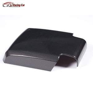 Kit de Accesorios Interiores para Automóvil con Aspecto de Carbono ABS Negro Brillante, Cubierta de Panel de Reposabrazos para <span class=keywords><strong>Land</strong></span> <span class=keywords><strong>Rover</strong></span> <span class=keywords><strong>Defender</strong></span> 90 110 130 L663 2020-2025 - Product Image 2