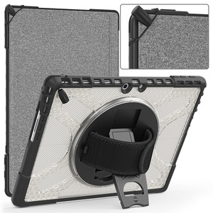 Robuuste Defender hoes voor Microsoft Surface Pro 9, Surface Pro <span class=keywords><strong>10</strong></span>/Surface Pro 11/Pro 13 met handriem en 360 graden draaibare standaard - Product Image 1