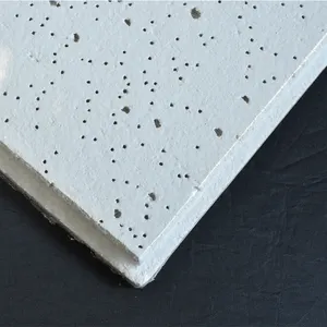 Placa de techo de fibra Mineral, placa acústica de fibra Mineral - Product Image 4
