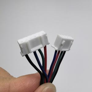 Özel kablo demeti JST ZH PH EH XH konnektörler 1.0 1.25 1.5 2.0 2.54mm Pitch 2 <span class=keywords><strong>3</strong></span> 4 5 6 Pin AWG26 LVDS şerit kablo - Product Image 5