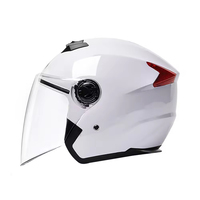 Nouveau Casque Moto Modulaire 3/4 Ouvert ABS pour Moto, Cyclomoteur, Bobber, Pilot, Crash, Chopper - Accessoire de Conduite