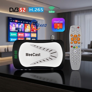 Décodeur satellite numérique HD 1080P DVBS2 FTA GX6605H1 ECOS OS avec Wi-Fi intégré et garantie d'un an - Product Image 1