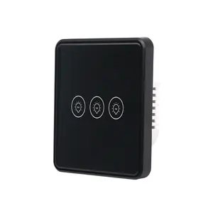 Interruptor de controle remoto, interruptor de parede com tela sensível ao toque, interruptor inteligente tuya/smart life homekit us eu